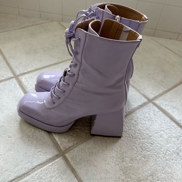 Burgundy Booties - Picture 5 of 8